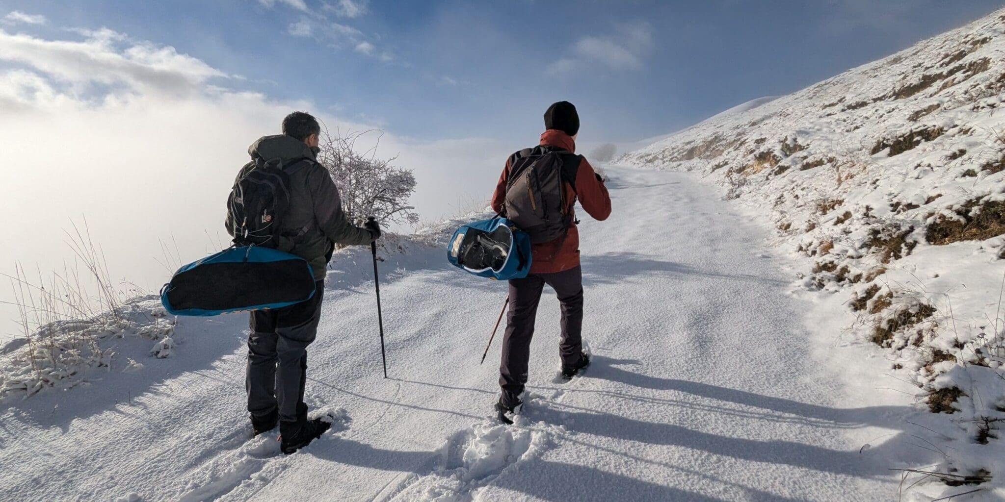 escursioni guidate sulla neve